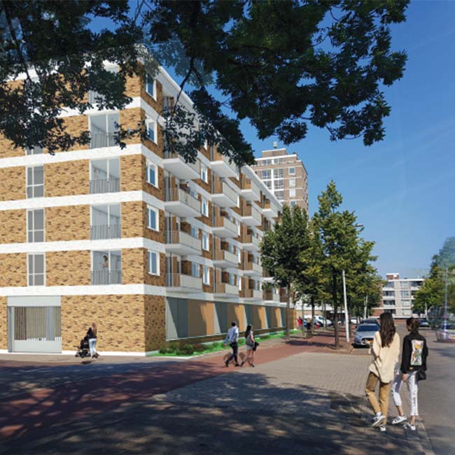 Start nieuwbouw woningen in De Stede Den Haag